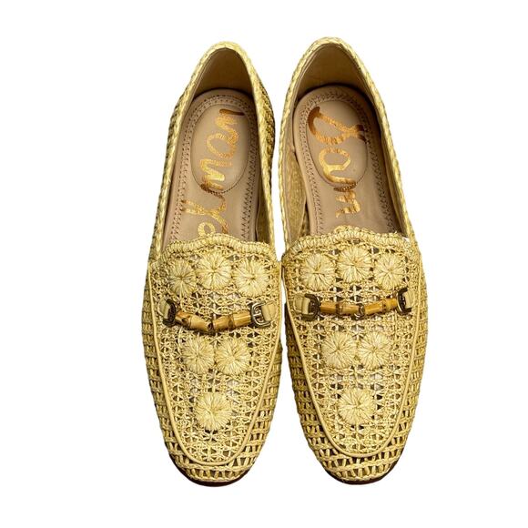 Sam Edelman Lowell Loafers in Natural - Picture 1 of 9